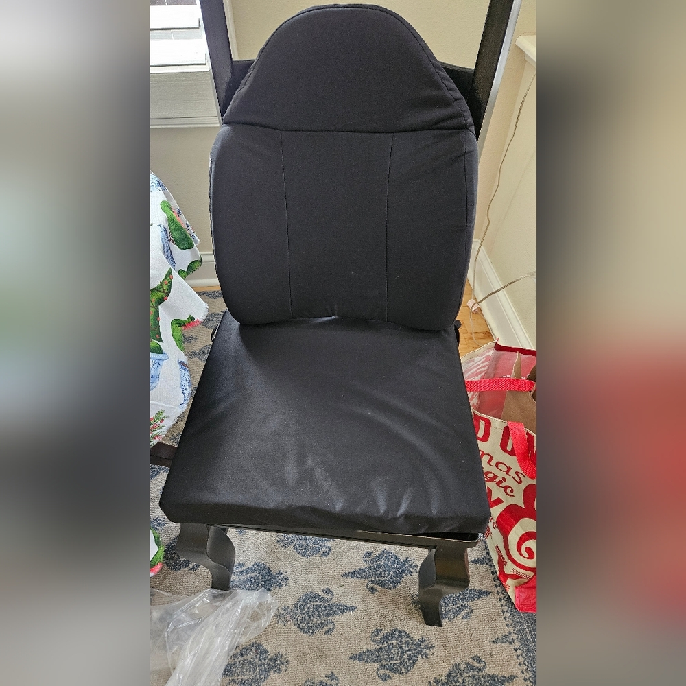 Seat and back cushions for car, wheelchair or office chair